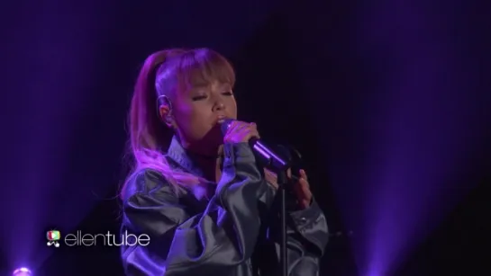 Ariana Grande - Into You & Side to Side Acoustic Medley (Ellen Show)