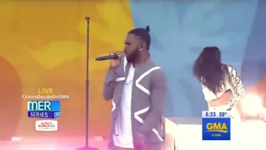 Jason Derulo - Kiss The Sky (GMA Summer Concert Series)