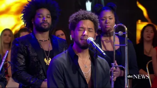 Jussie Smollett - Freedom live on GMA