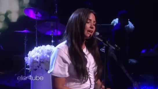 Demi Lovato performs "Tell Me You Love Me" on Ellen