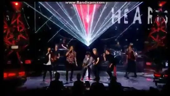 One Direction & Ronnie Wood - Where Do Broken Hearts Go (Live @ The X Factor UK)