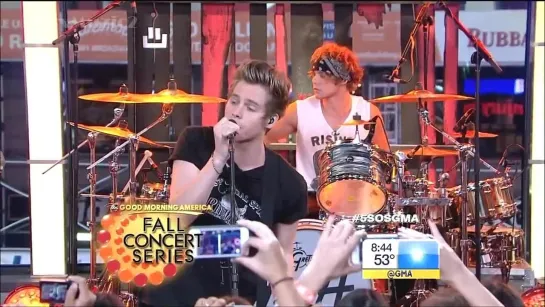 5 Seconds Of Summer – Amnesia (Live @ Good Morning America 2014)