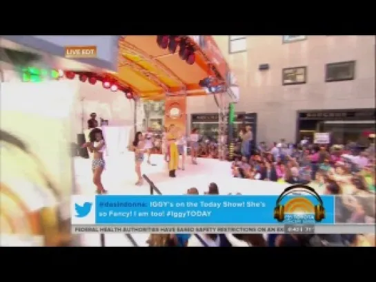 Iggy Azalea - Fancy (Today Show 8.8.2014)