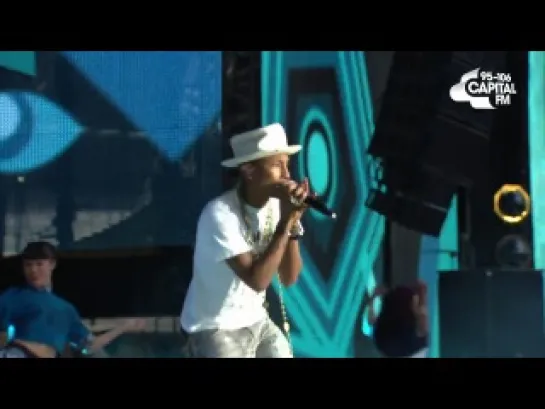 Pharrell Williams - Get Lucky (Capital Summertime Ball 2014)