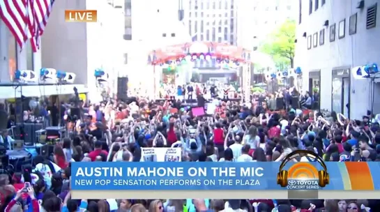 Austin Mahone — What About Love (Today Show 26.05.2014)