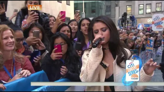 Selena Gomez takes the TODAY plaza with Good for You perfo