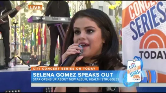 Selena Gomez Same Old Love Live on Today Show