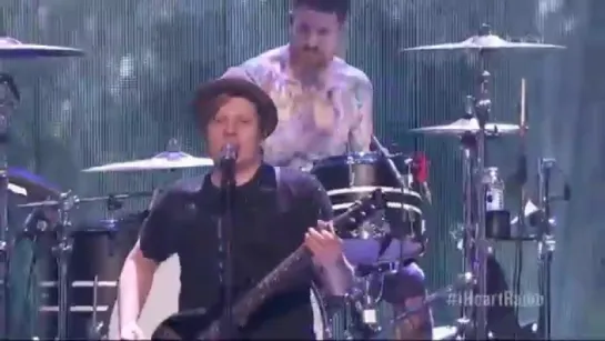 Fall Out Boy at the I Heart Radio Music Festival 2015