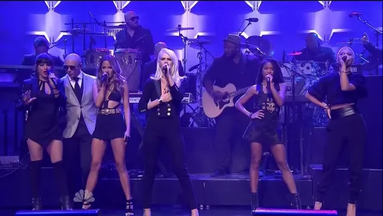 Pitbull & G.R.L. - Wild Wild Love (Live @ The Jimmy Fallon Show)