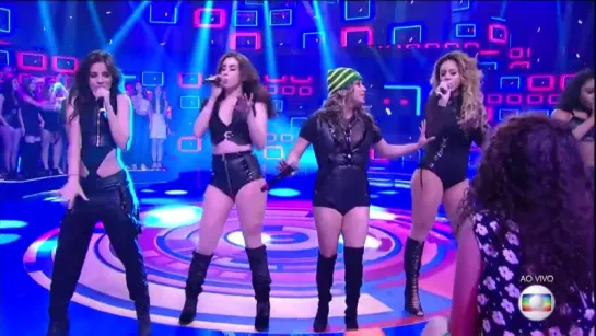 Fifth Harmony - Work From Home Ao Vivo no Caldeirão do Huck (02.07.2016)