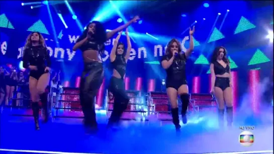 Fifth Harmony - Worth It Ao Vivo no Caldeirão do Huck (02.07.2016)