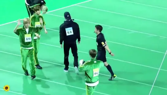 [VK][190107] MONSTA X fancam (Wonho focus) @ ISAC 2019 (Idol Star Athletics Championships)