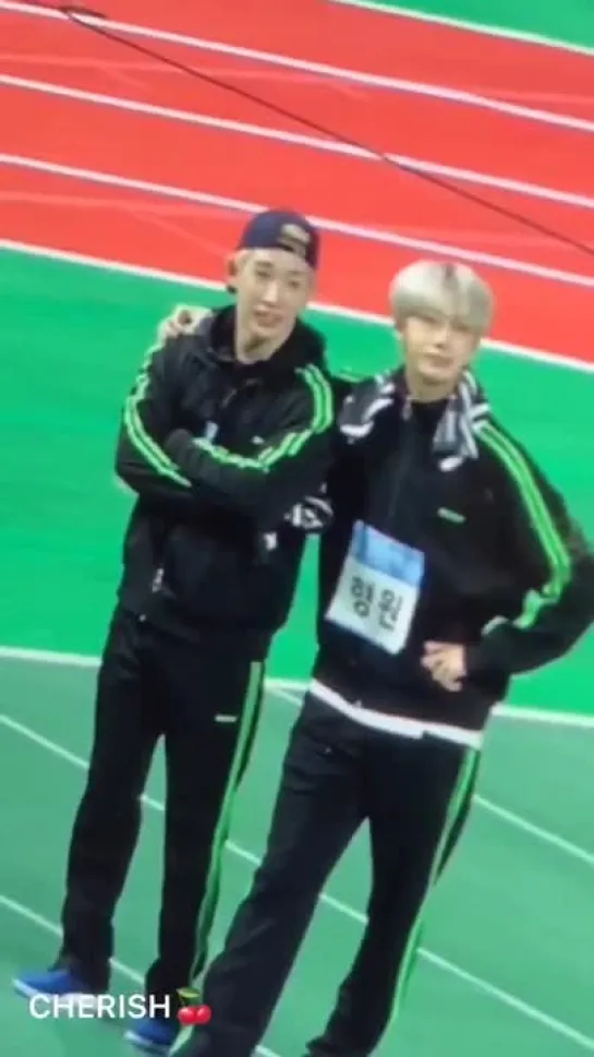 [VK][190107] MONSTA X fancam @ ISAC 2019 (Idol Star Athletics Championships)