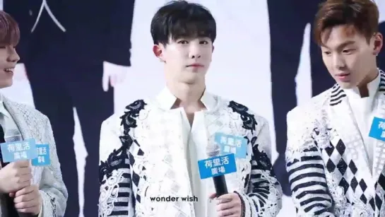 [VK][180709] MONSTA X fancam - Press Conference (Wonho focus) @ THE 2ND WORLD TOUR 'The Connect' in Hong Kong