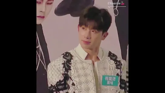 [VK][180709] MONSTA X fancam - Press Conference (Wonho focus) @ THE 2ND WORLD TOUR 'The Connect' in Hong Kong