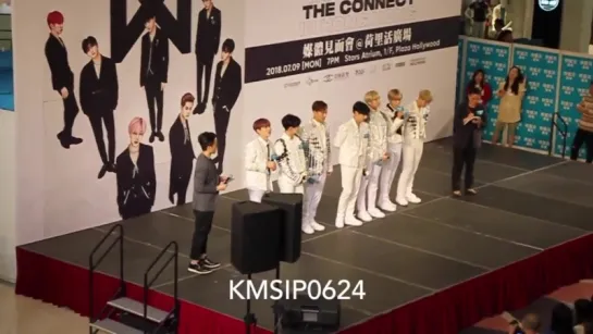 [VK][180709] MONSTA X fancam - Press Conference @ THE 2ND WORLD TOUR 'The Connect' in Hong Kong