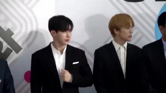 [VK][180502] MONSTA X as Honorary Ambassadors fancam (Wonho focus) @ C-Festival 2018