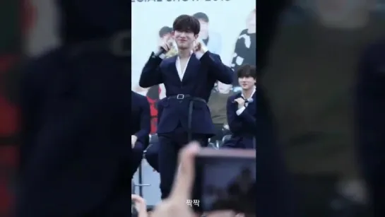 [VK][180302] MONSTA X fancam - Press Conference (Wonho focus) @ HSBC Women’s World Championship Music Festival 2018