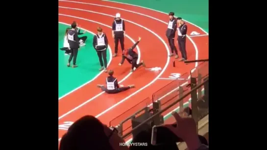 [VK][180115] MONSTA X fancam @ ISAC 2018 (Idol Star Athletics Championships)