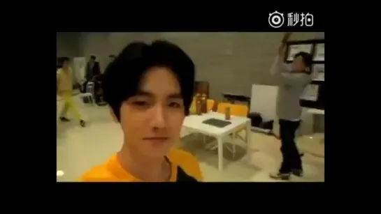 [VIDEO] 160717 Baekhyun & D.O. @ Kangshifu CF BTS