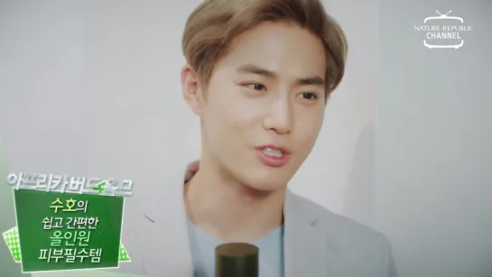 [VIDEO] 160723 Suho & Chen @ Nature Republic