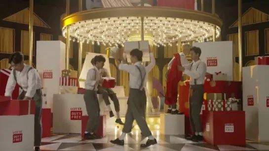 [VIDEO] EXO @ Lotte Duty Free MV Making Film