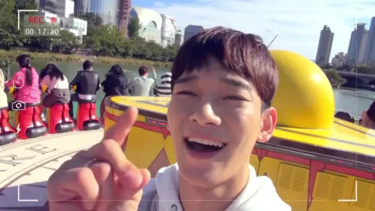 [VIDEO] Chen - Live in Gyro Spin @ Lotte World