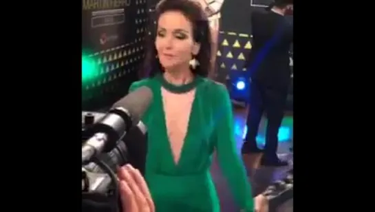 Natalia Oreiro . Alfombra Roja Martin Fierro 2016