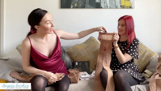 Sophia Smith and Arabella review John Lewis hosiery - Lingerie Lowdown