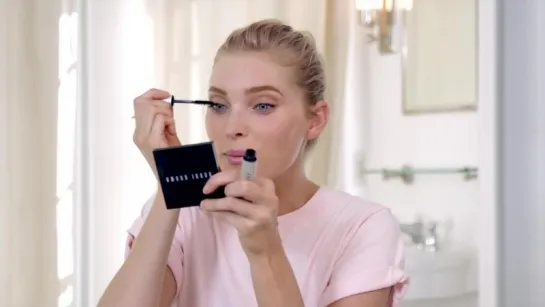 Elsa Hosk 5 minute Face with new Bobbi Brown Primer Plus