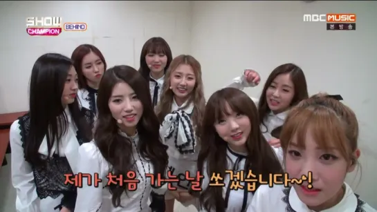 160517 Show Champion BEHIND 성년의날 러블리즈(Lovelyz) Cut.