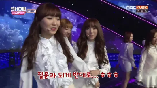 160510 Show Champion BEHIND 러블리즈(Lovelyz) Cut.