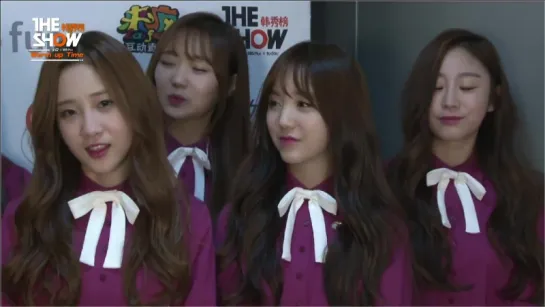 151110 The Show Warm Up Time Lovelyz