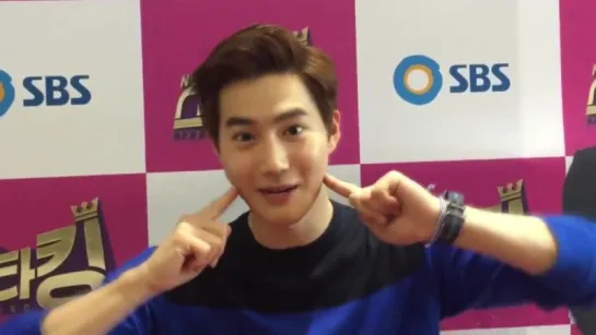 [TWITTER] 150927 EXO SUHO @ SBSNOW Twitter Update: