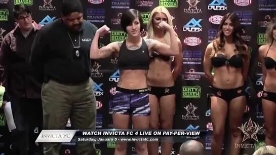 Beautiful female fighters in MMA