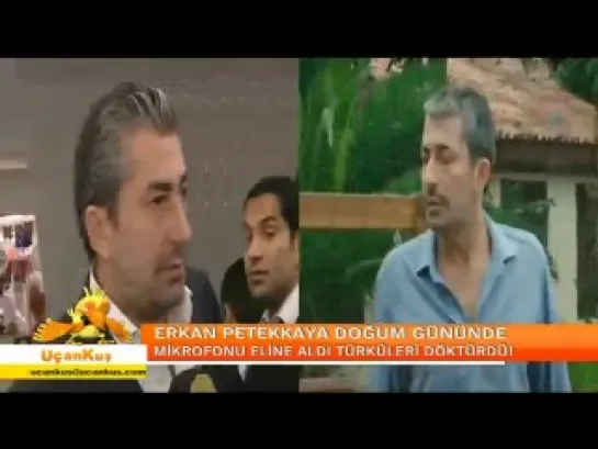 Erkan Petekkaya doğum gününde döktürdü!...