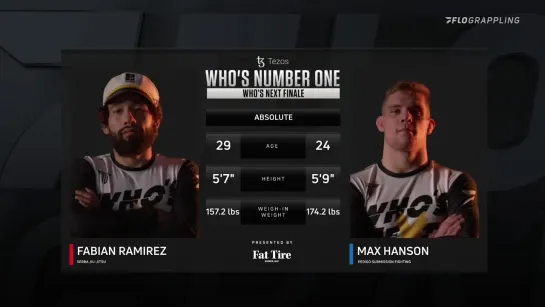 Fabian Ramirez vs Max Hanson #WNO- Whos Next Finale