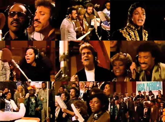 USA for Africa - We Are the World (Official Music video) © 1985