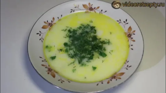 Сырный суп с курицей _ Cheese soup with chicken