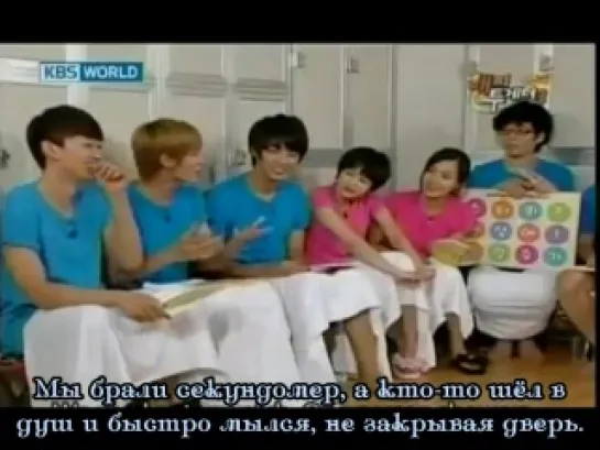 Super Junior Leeteuk & Eunhyuk talk about girlfriends and home life together (рус саб)