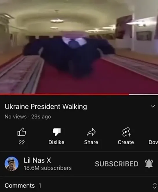 Широкий Путин от Lil Nas X