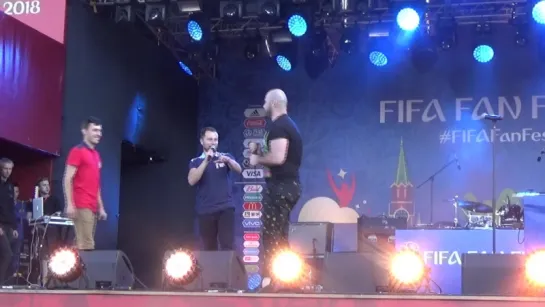 Вaхтанг(#FIFAFanFest,Воробьёвые Горы,2.7.18)