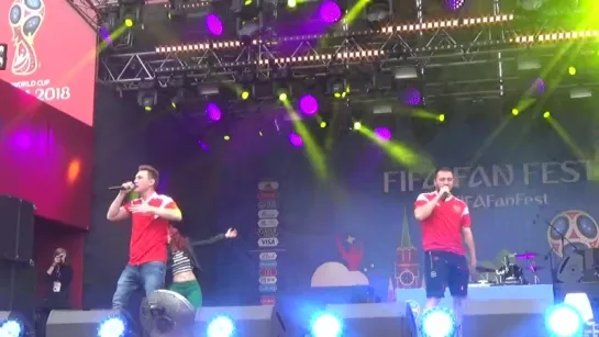 In2nation(#FifaFanFest,Воробьёвы горы,3 июля 2018)