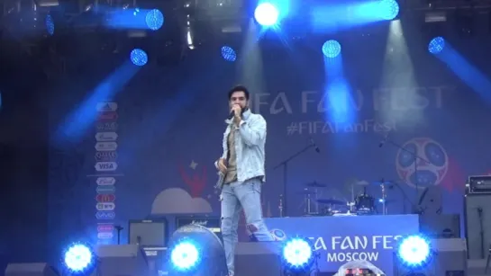 Elman feat Самвел Варданян(#FIFAFanFest,Воробьёвые Горы,26.6.18)