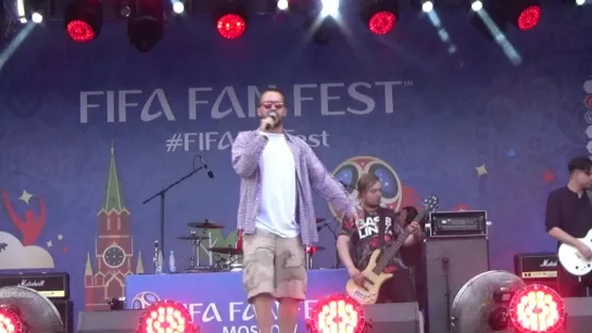 Deep Red Wood(#FIFAFanFest,Воробьёвые Горы,26.6.18)