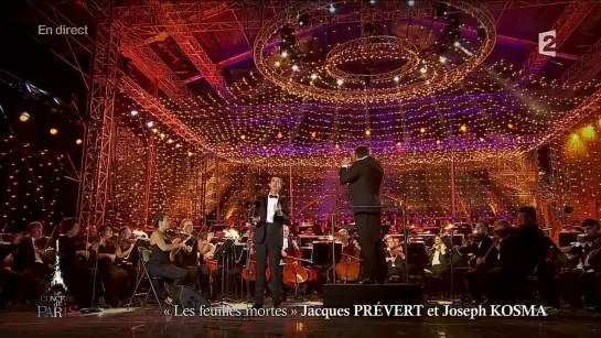 PHILIPPE JAROUSSKY - Les feuilles mortes - HD (Champ-de-Mars - 14 juillet 2013) + PAROLES