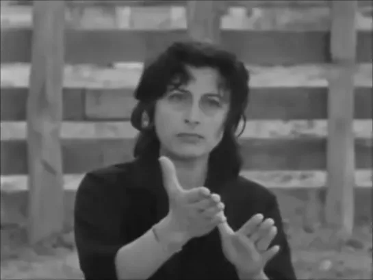 Anna Magnani and a horse in "Wild is the wind" (1957) - Анна Маньяни и лошадь в "Дикий ветер" (1957)