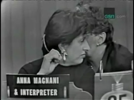 Anna Magnani - What's My Line?