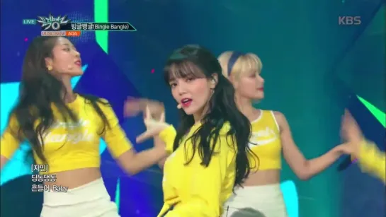 180615 AOA - Bingle Bangle @ Music Bank