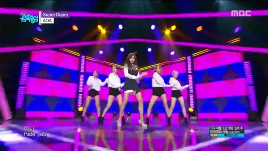 180602 AOA - Super Duper @ Show Music Core